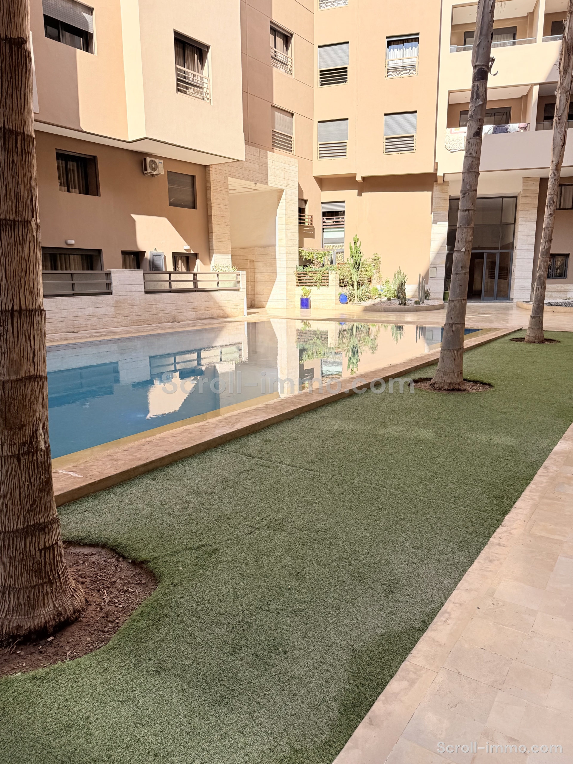 Appartement 1 chambre au cœur de Marrakech – piscine