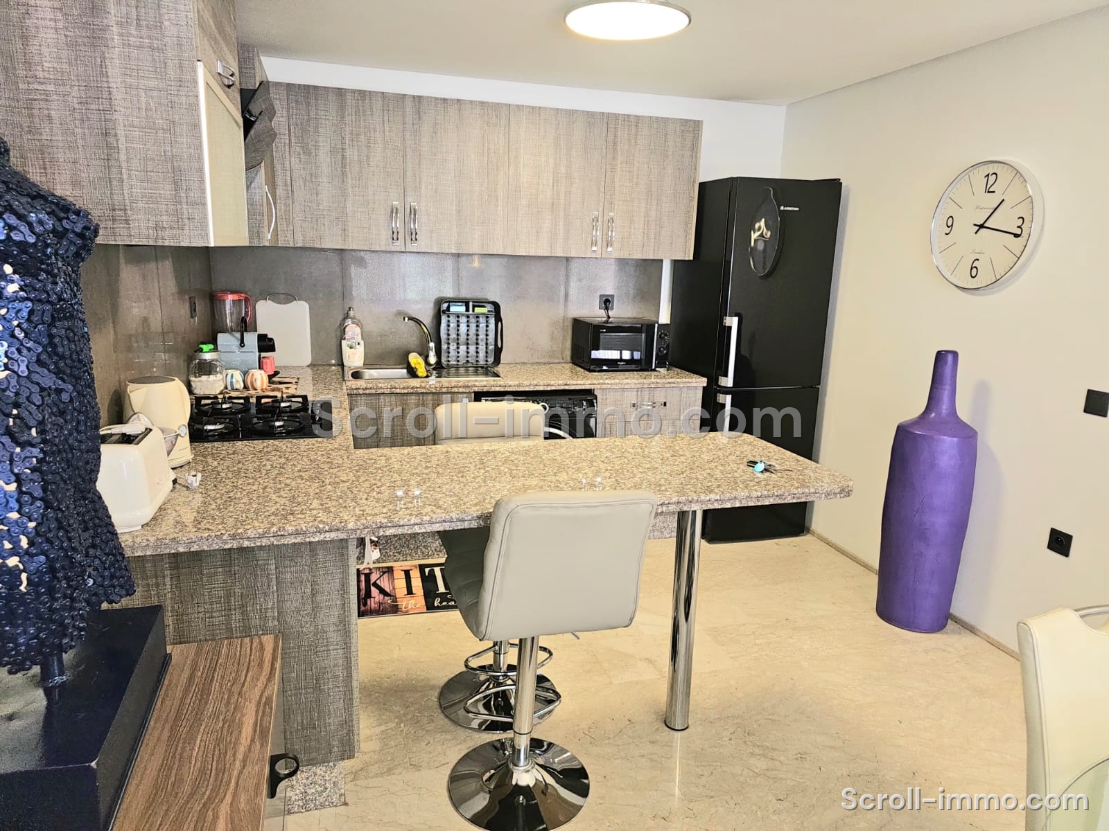 Appartement meublé — 67 m² face à la gare de Marrakech