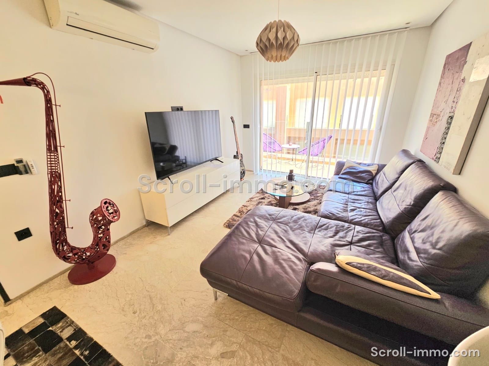 Appartement meublé — 67 m² face à la gare de Marrakech