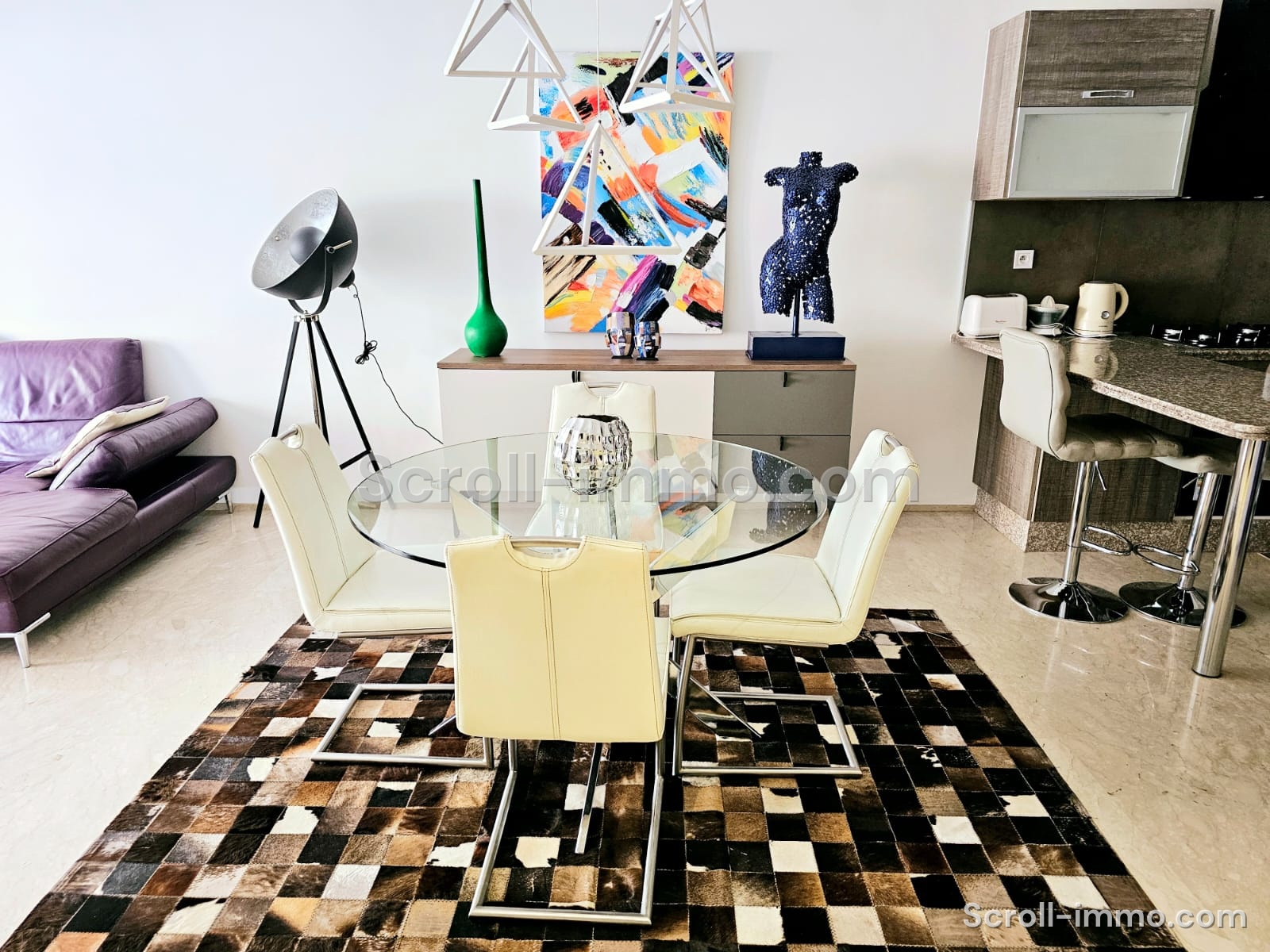 Appartement meublé — 67 m² face à la gare de Marrakech