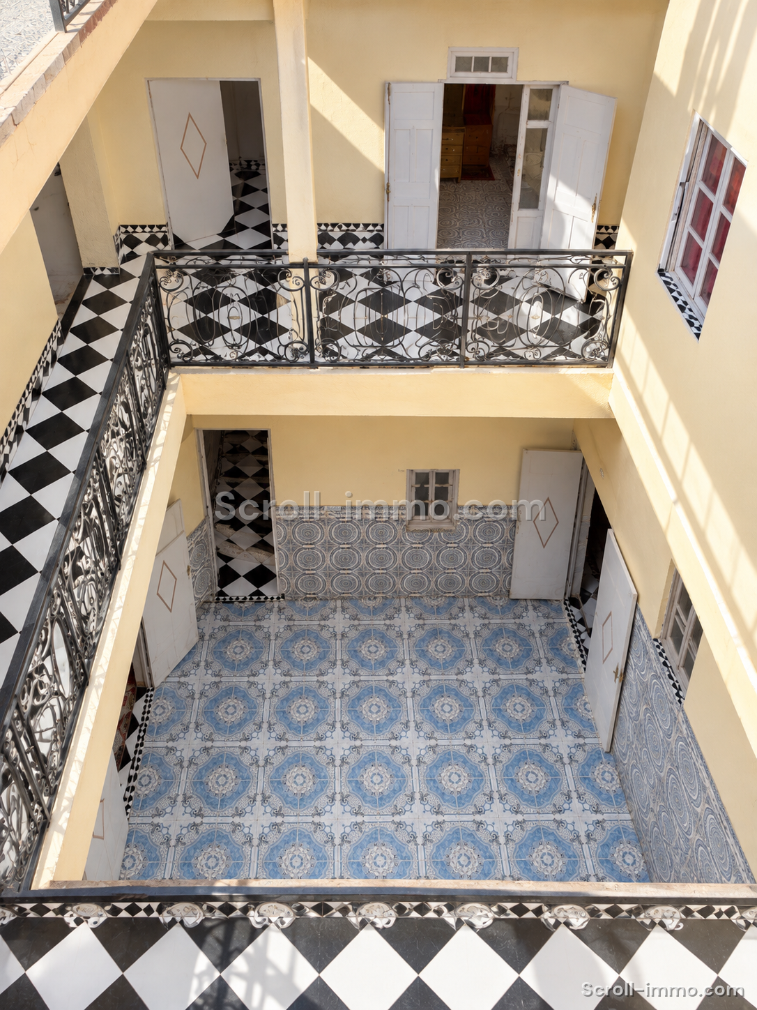 Riad 99 m² à rénover – Bab Taghzout – Fort potentiel maison d’hôtes