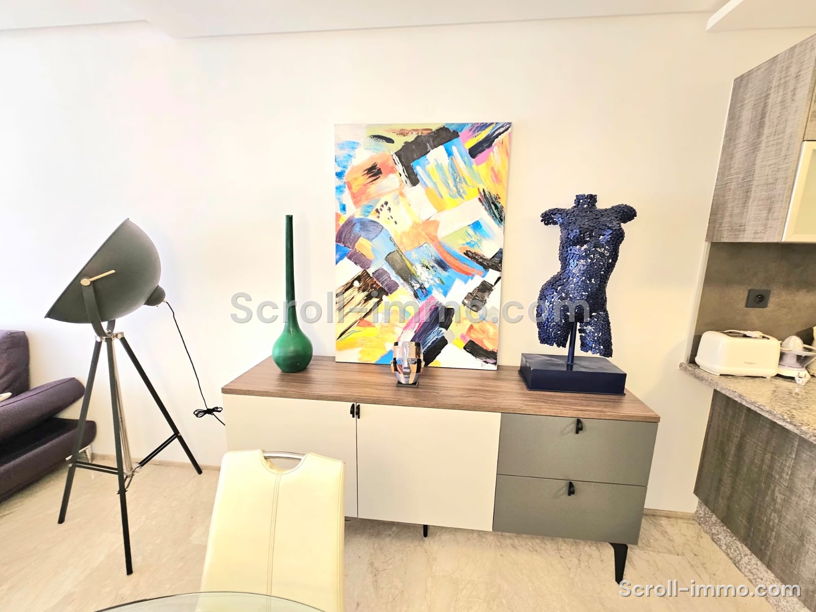 Appartement meublé — 67 m² face à la gare de Marrakech