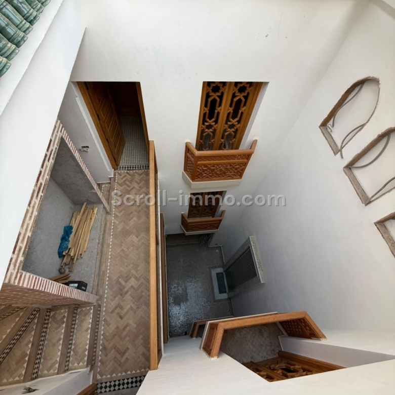 Somptueux Riad de 62 m² reconstruit avec artisanat d’exception Bab Doukkala — Médina de Marrakech