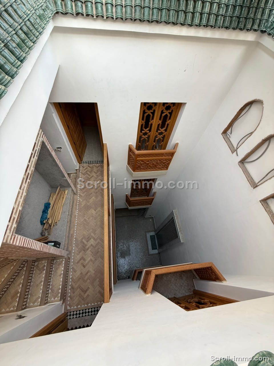 Somptueux Riad de 62 m² reconstruit avec artisanat d’exception Bab Doukkala — Médina de Marrakech