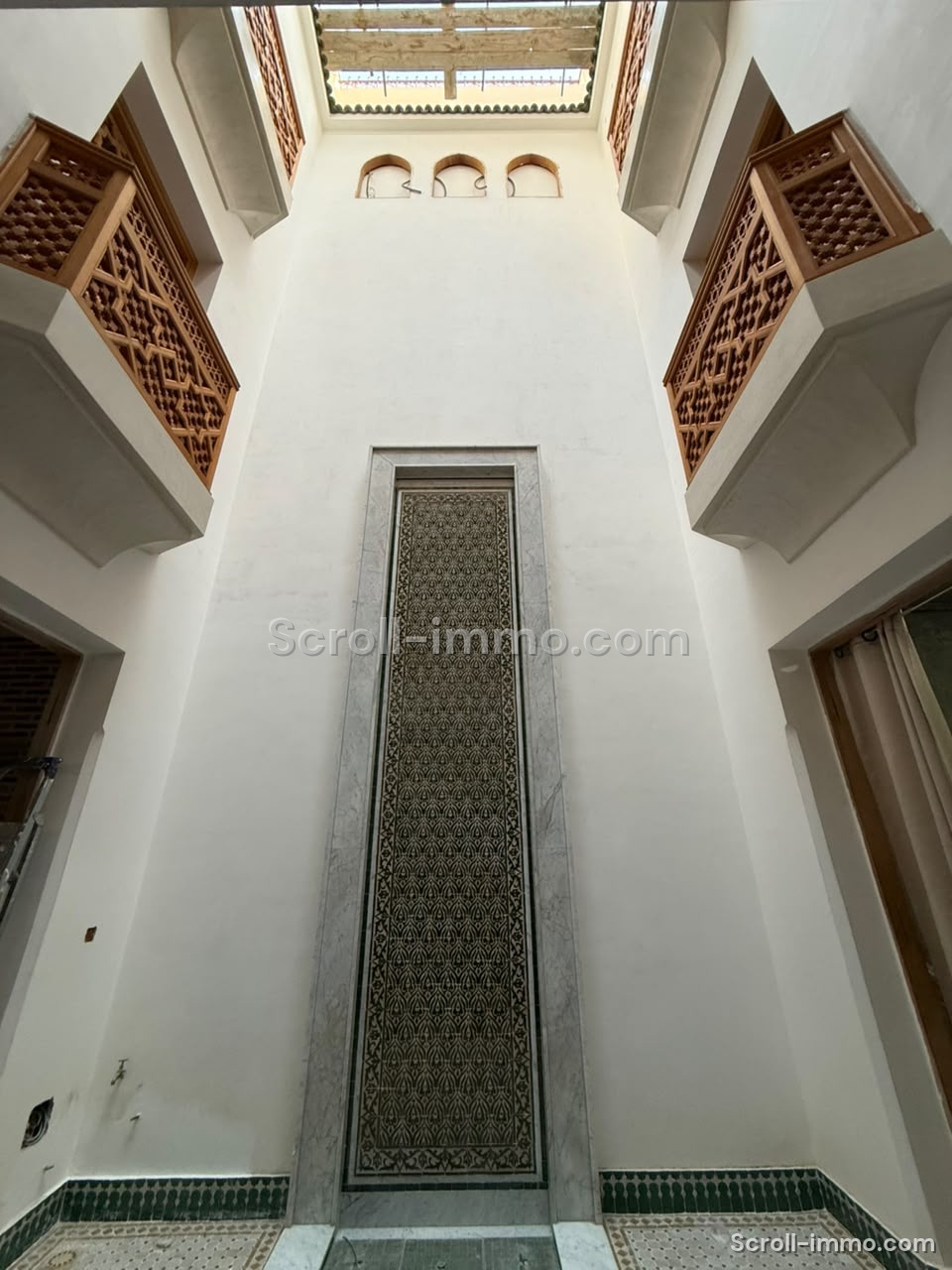 Somptueux Riad de 62 m² reconstruit avec artisanat d’exception Bab Doukkala — Médina de Marrakech
