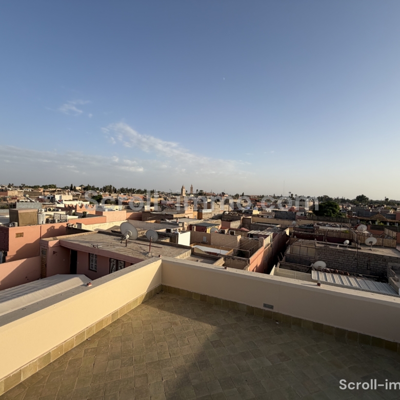 Somptueux Riad de 62 m² reconstruit avec artisanat d’exception Bab Doukkala — Médina de Marrakech