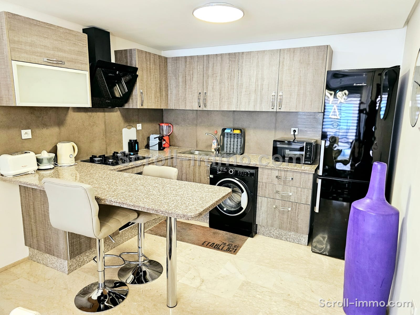 Appartement meublé — 67 m² face à la gare de Marrakech