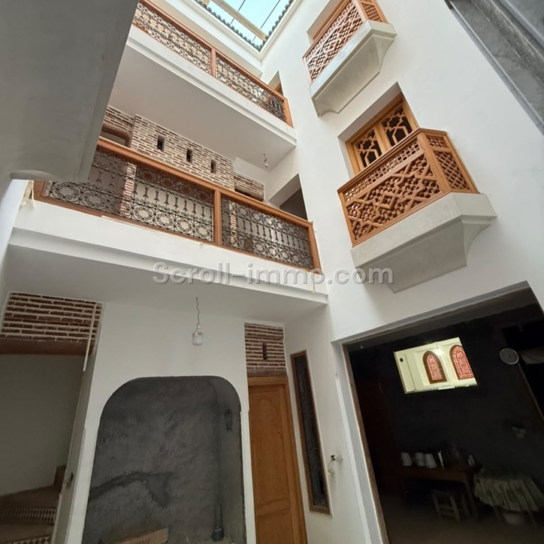 Somptueux Riad de 62 m² reconstruit avec artisanat d’exception Bab Doukkala — Médina de Marrakech