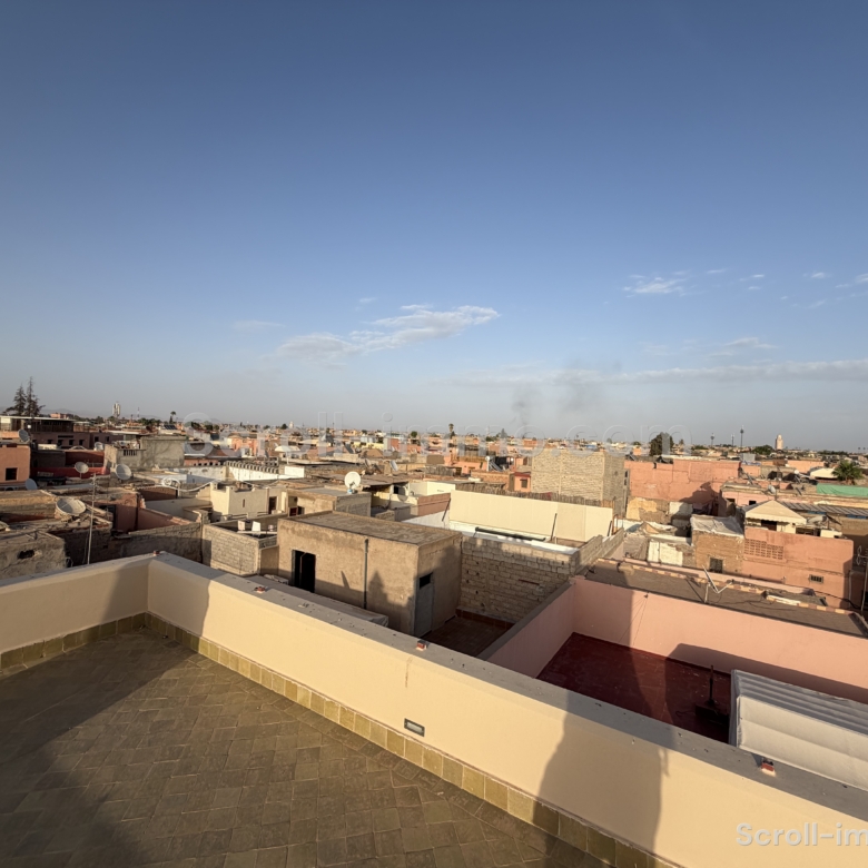 Somptueux Riad de 62 m² reconstruit avec artisanat d’exception Bab Doukkala — Médina de Marrakech