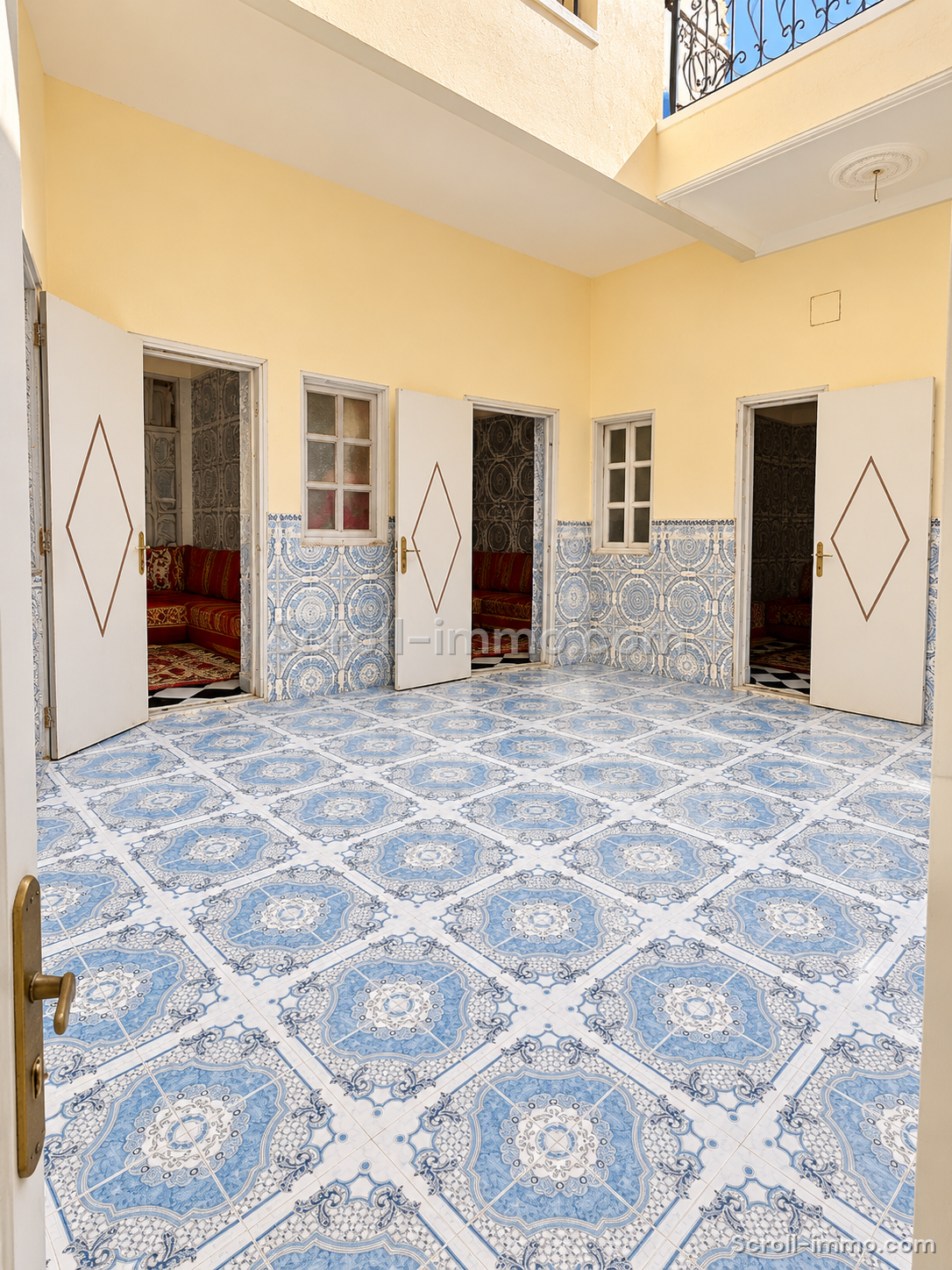 Riad 99 m² à rénover – Bab Taghzout – Fort potentiel maison d’hôtes