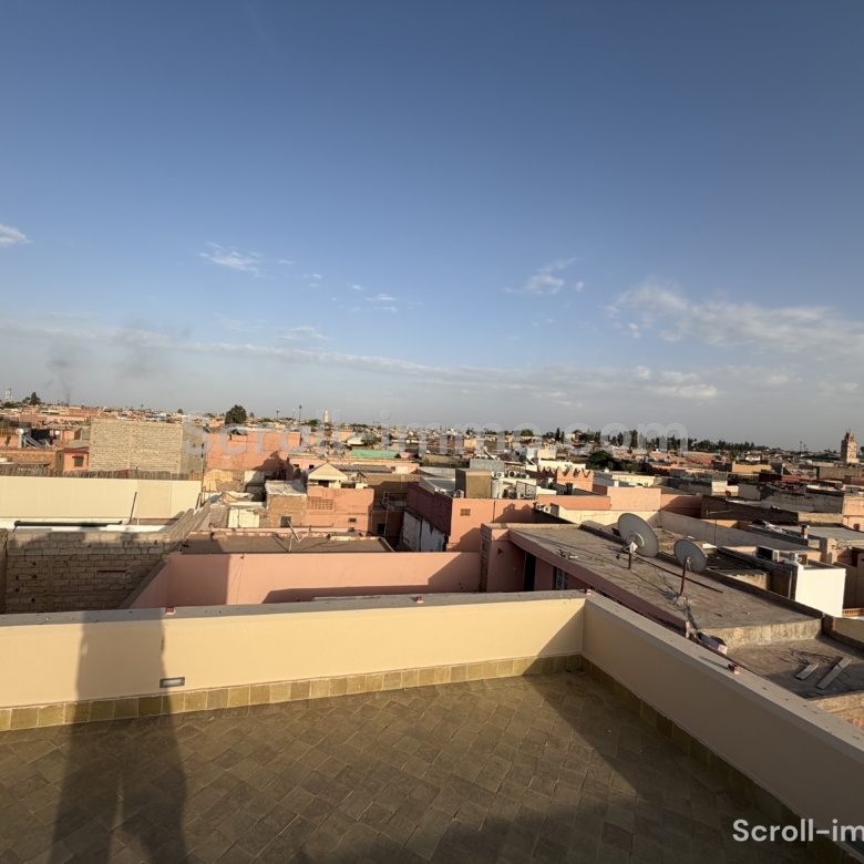 Somptueux Riad de 62 m² reconstruit avec artisanat d’exception Bab Doukkala — Médina de Marrakech