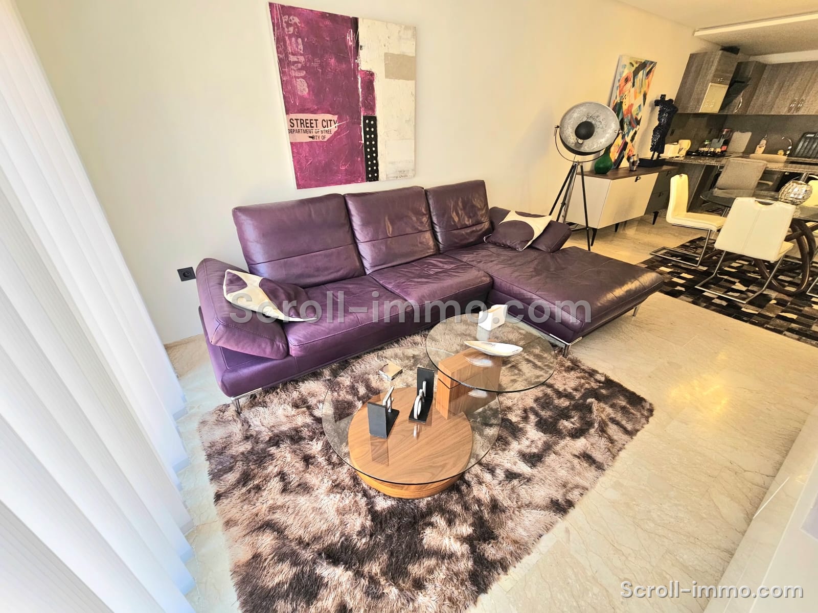 Appartement meublé — 67 m² face à la gare de Marrakech