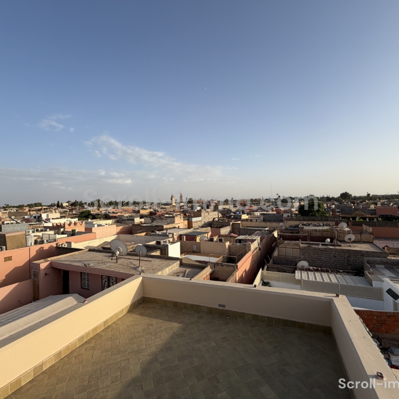 Somptueux Riad de 62 m² reconstruit avec artisanat d’exception Bab Doukkala — Médina de Marrakech
