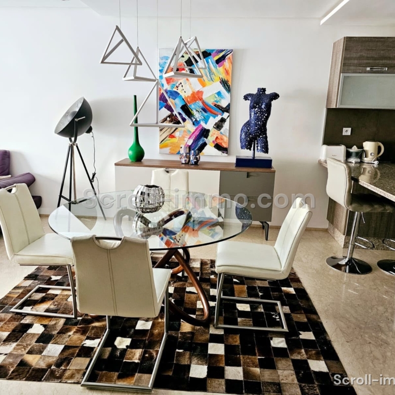 Appartement meublé — 67 m² face à la gare de Marrakech