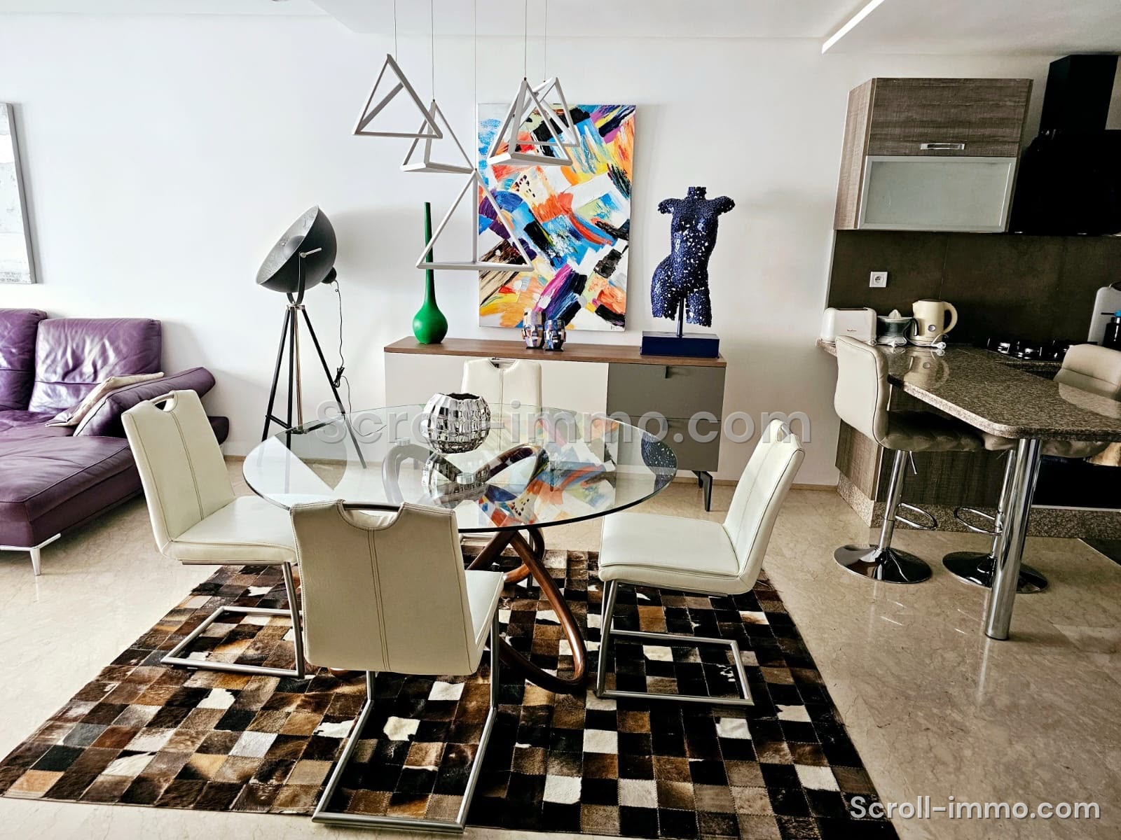 Appartement meublé — 67 m² face à la gare de Marrakech