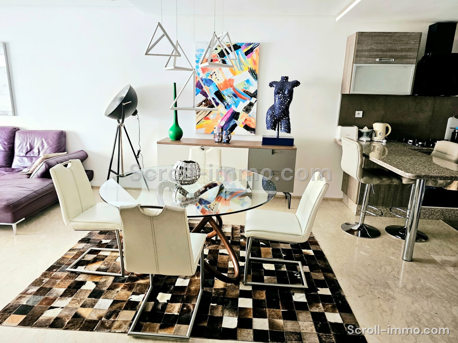Appartement meublé — 67 m² face à la gare de Marrakech