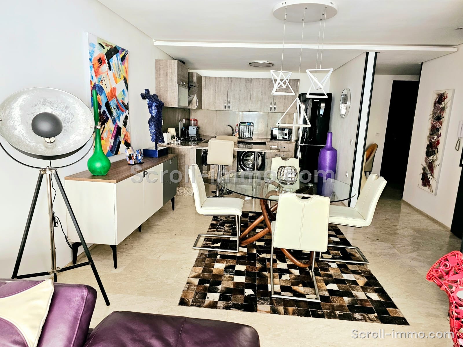 Appartement meublé — 67 m² face à la gare de Marrakech
