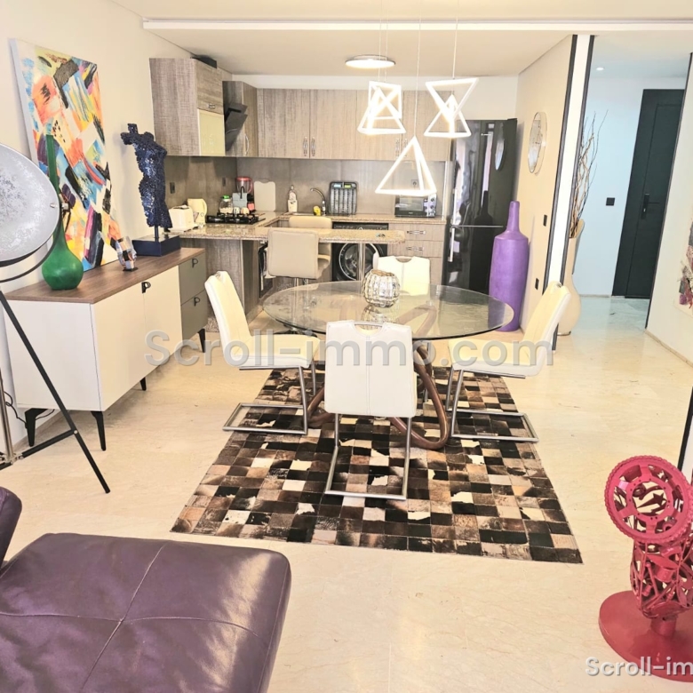 Appartement meublé — 67 m² face à la gare de Marrakech