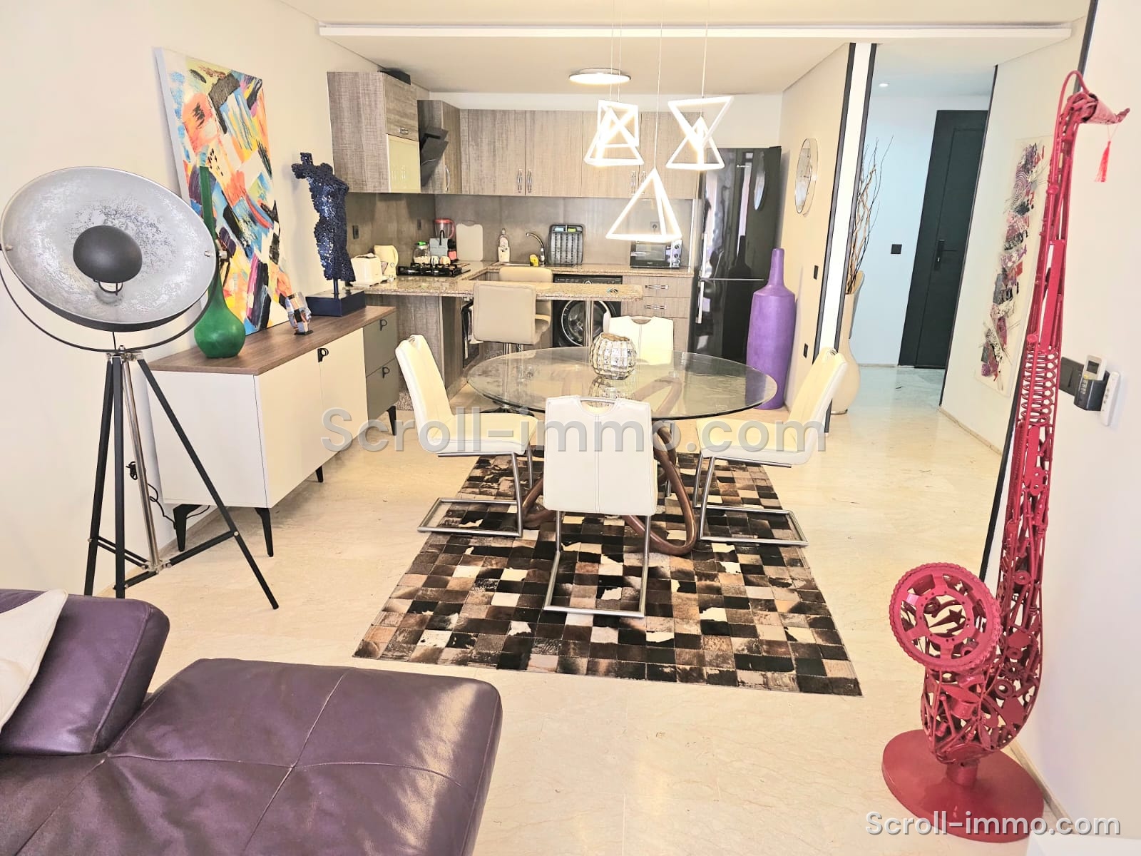 Appartement meublé — 67 m² face à la gare de Marrakech