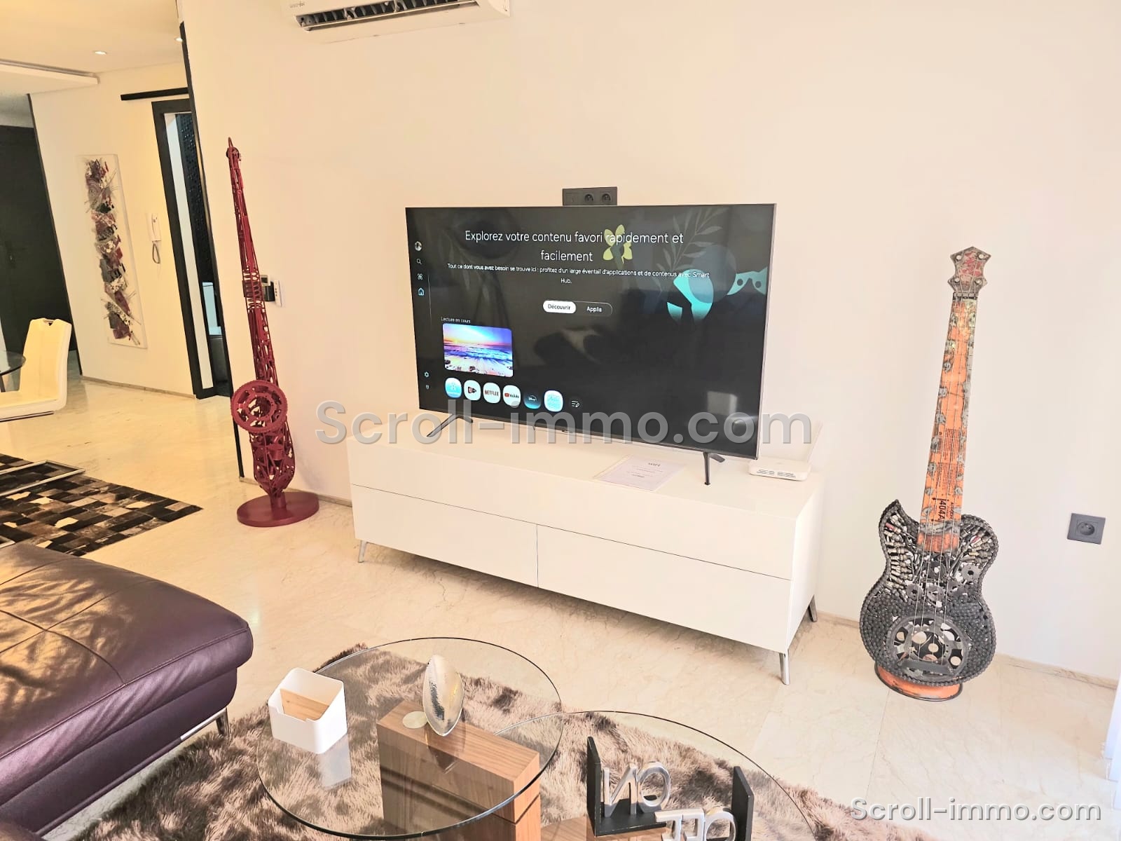 Appartement meublé — 67 m² face à la gare de Marrakech