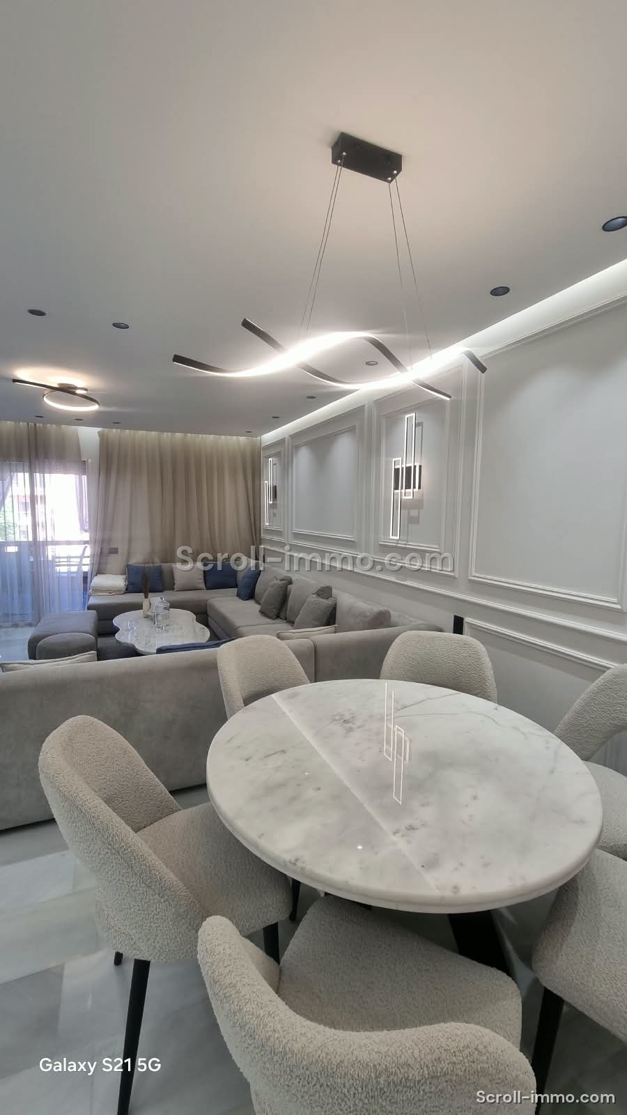 Appartement meublé 114 m² —  Marrakech