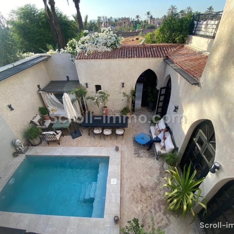 Villa style Riad – 200m² à Palmeraie