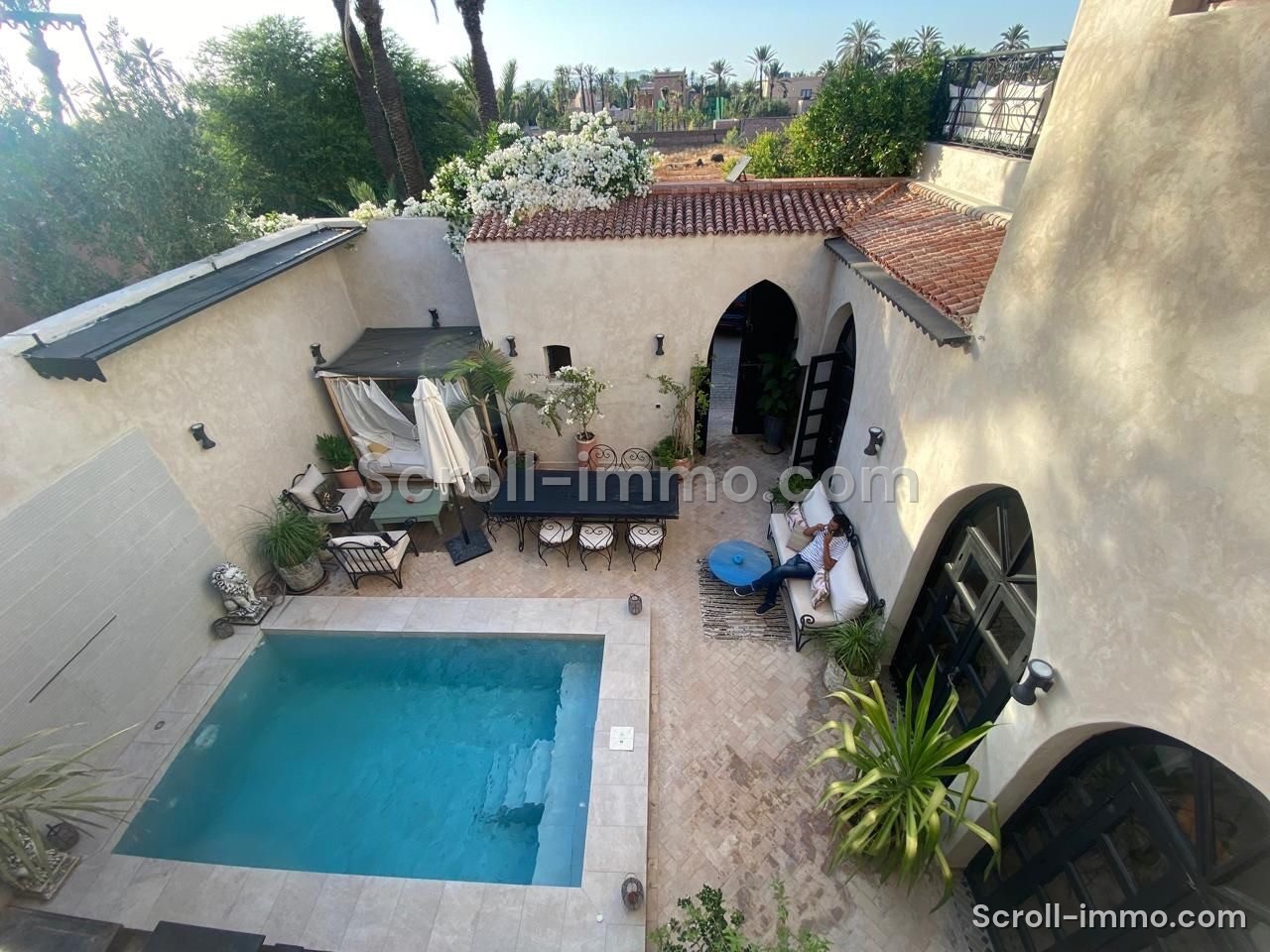 Villa style Riad – 200m² à Palmeraie
