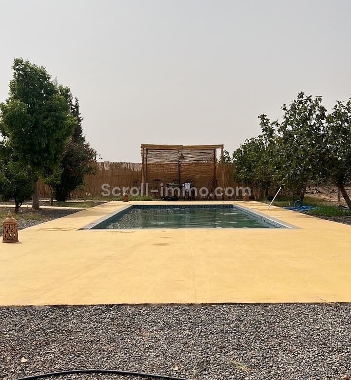 Ferme 45min de Marrakech – 70000m² à Route D’agafay