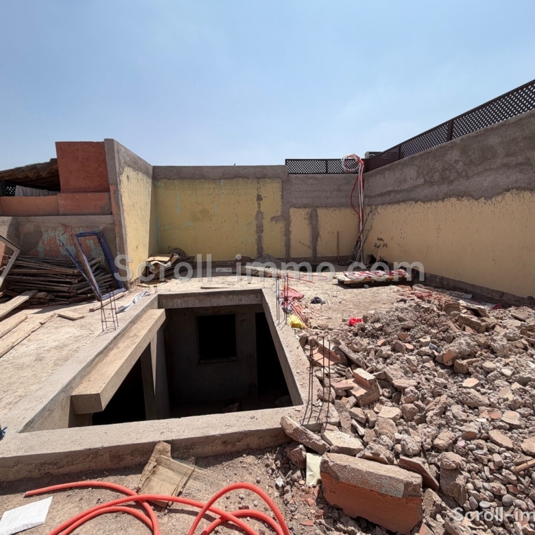 Riad en cours de finition – 124m² à Kasbah
