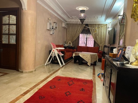 Appartement RDC côté cour – 80m² à Guéliz