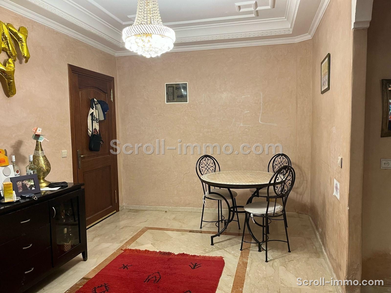 Appartement RDC côté cour – 80m² à Guéliz
