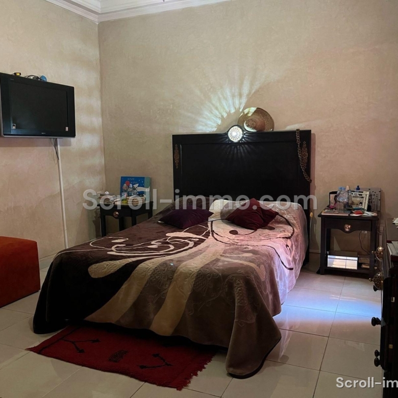 Appartement RDC côté cour – 80m² à Guéliz