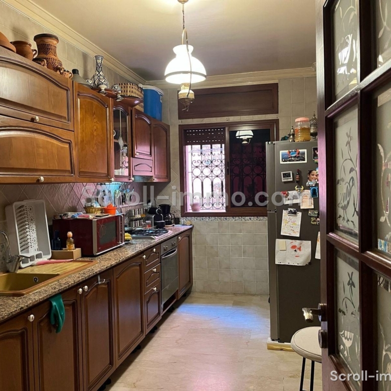 Appartement RDC côté cour – 80m² à Guéliz