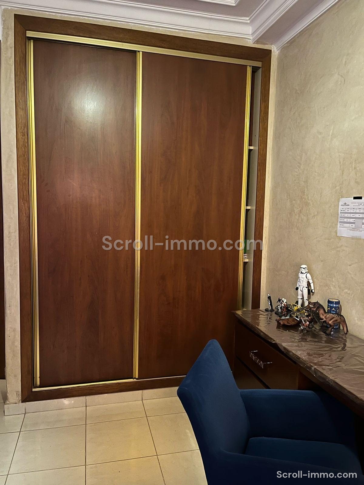Appartement RDC côté cour – 80m² à Guéliz