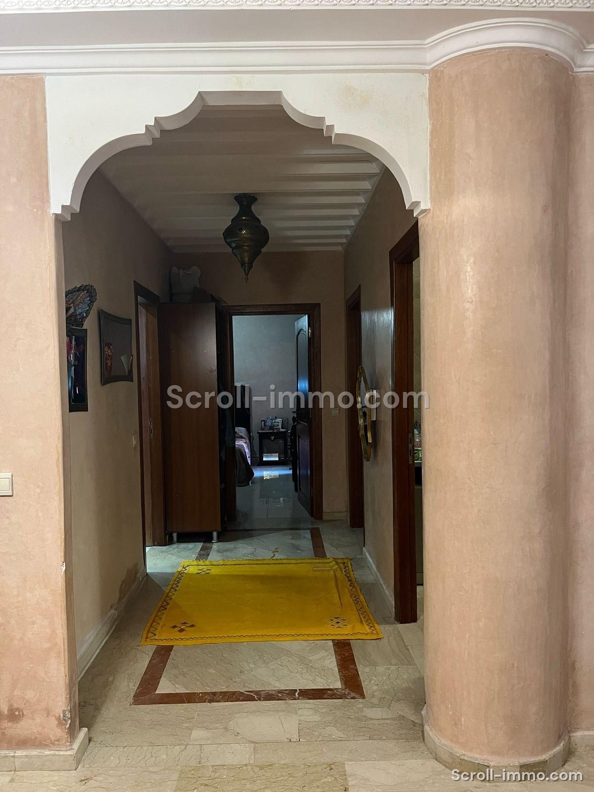 Appartement RDC côté cour – 80m² à Guéliz