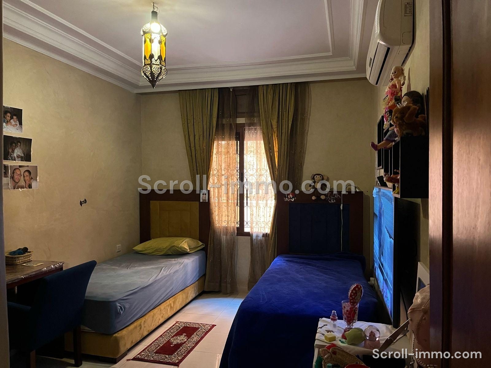 Appartement RDC côté cour – 80m² à Guéliz