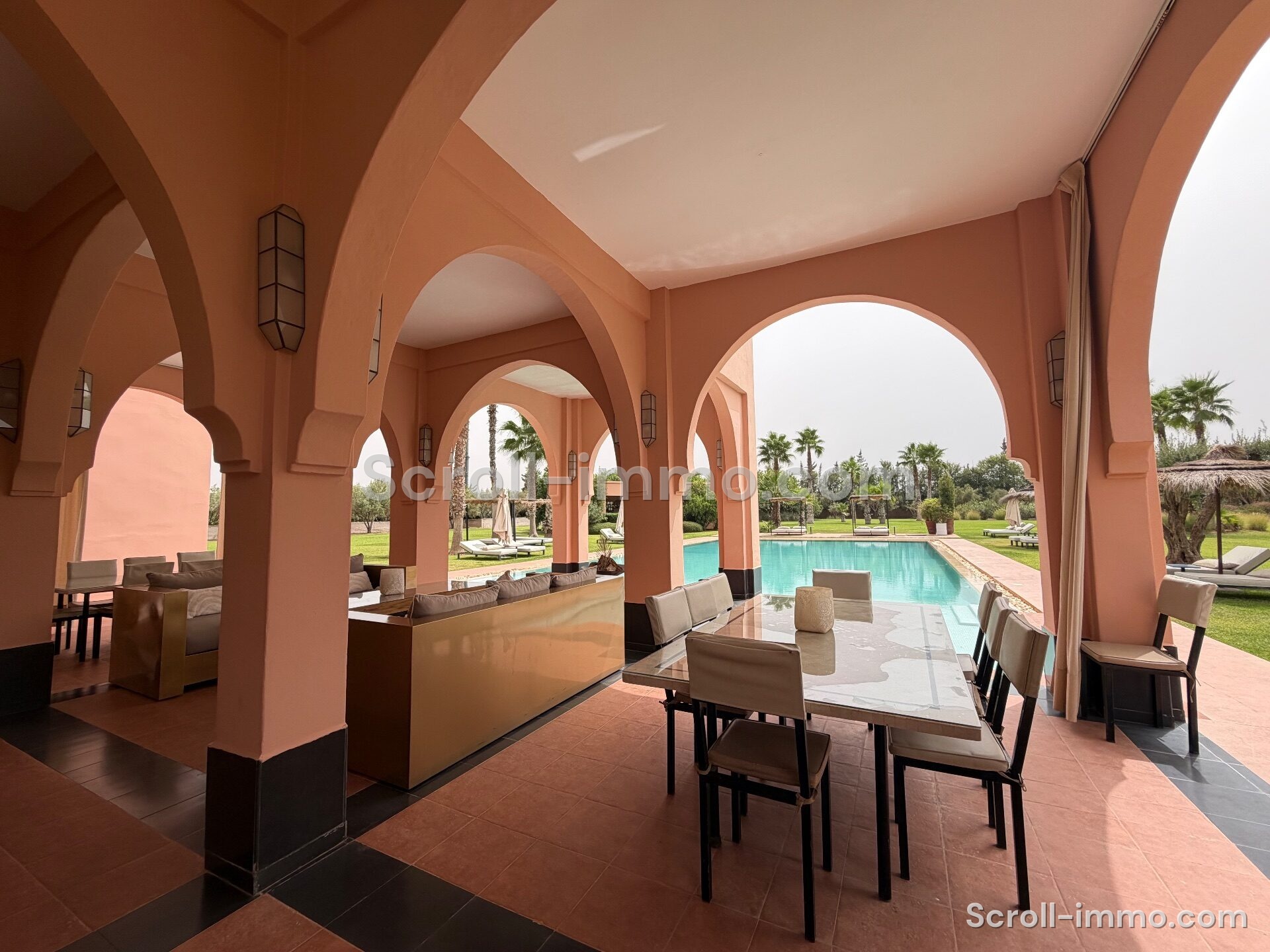 Villa de luxe – 2000m² à Route de l’Ourika