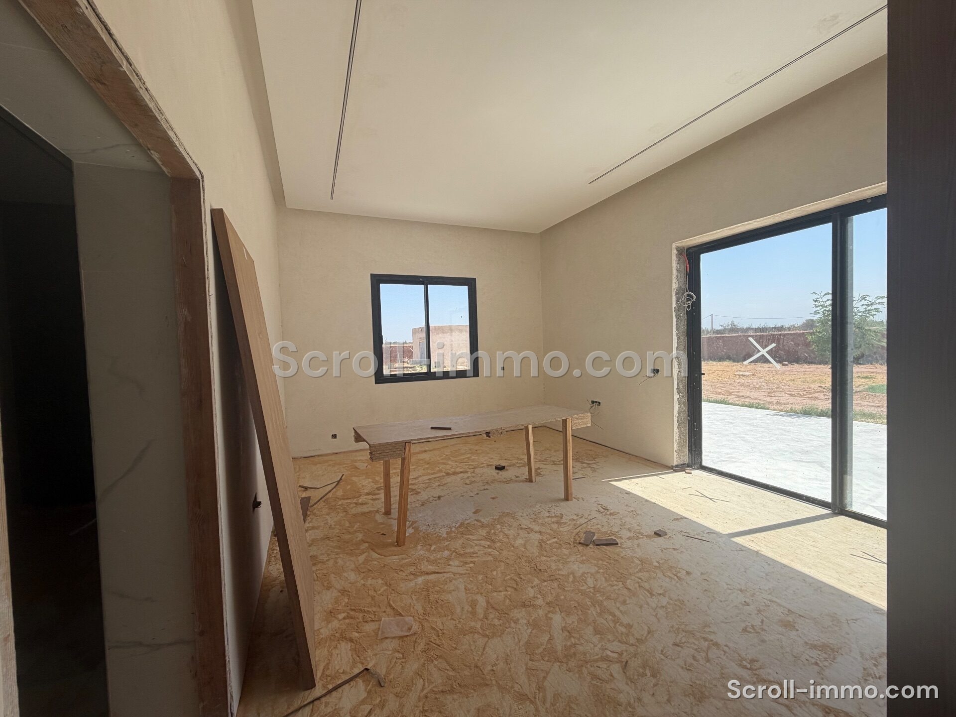 Villa en phase finale d’achèvement – 700m² à Route de Fès