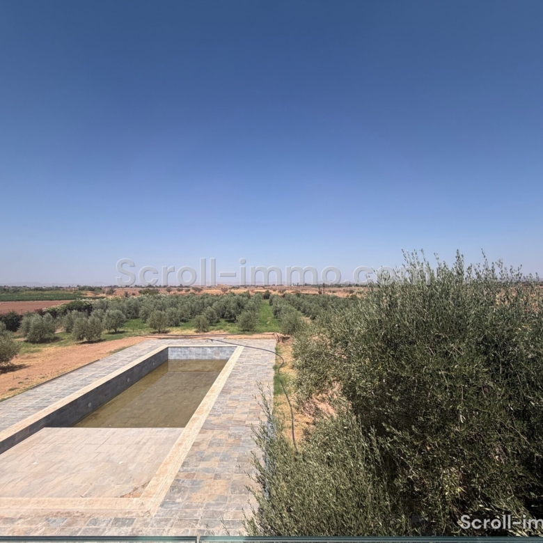 Villa en phase finale d’achèvement – 700m² à Route de Fès