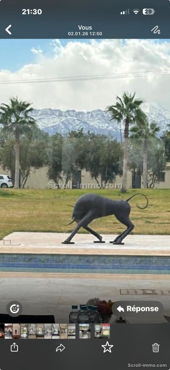 Villa d’exception – 2000m² à Route de l’Ourika