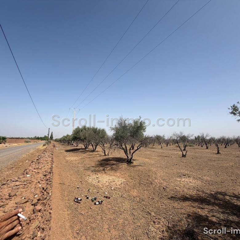 Lots de terrain – 11080m² à Route de l’Ourika -Marrakech