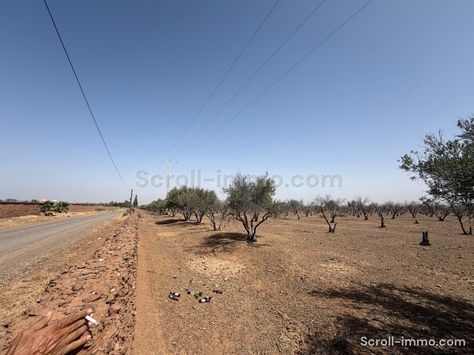 Lots de terrain – 11080m² à Route de l’Ourika -Marrakech