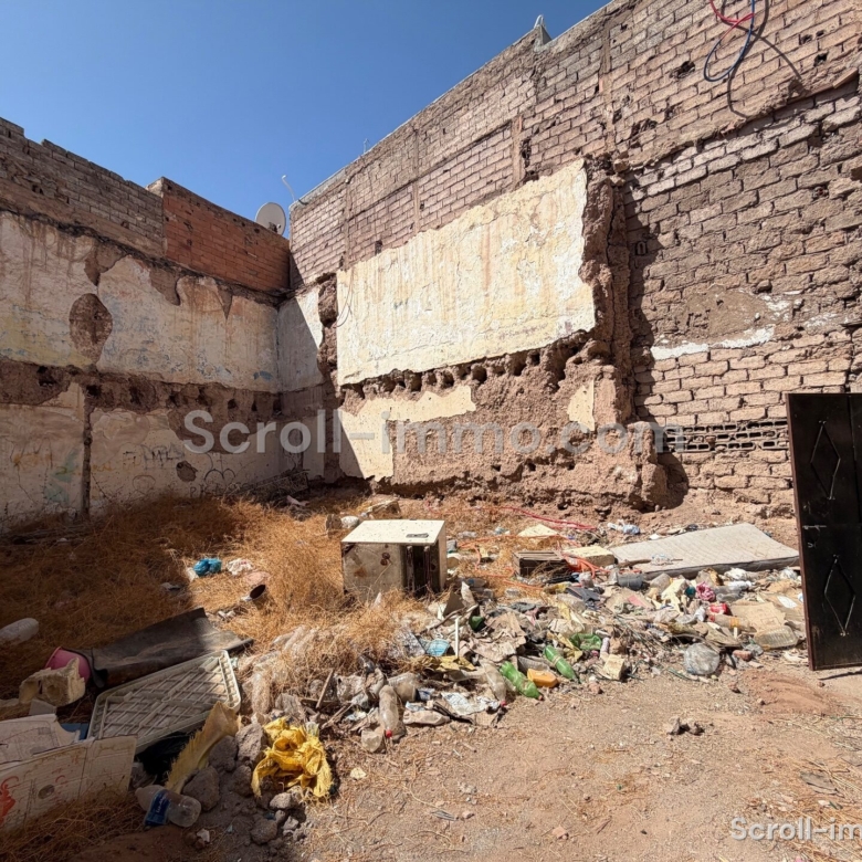 Riad a démolir – 317m² à Bab Doukkala