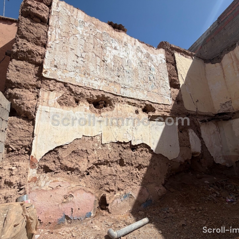 Riad a démolir – 317m² à Bab Doukkala