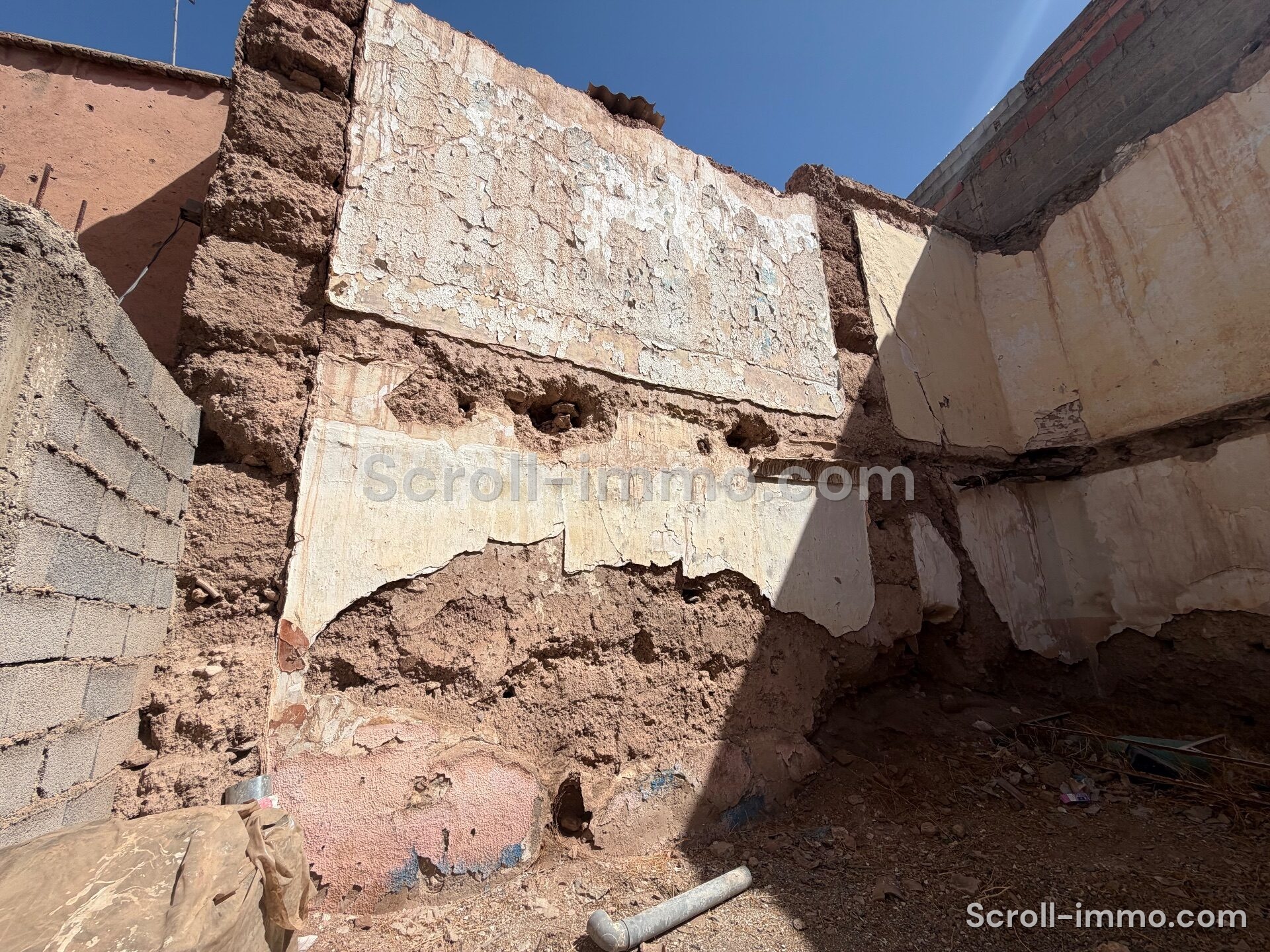 Riad a démolir – 317m² à Bab Doukkala
