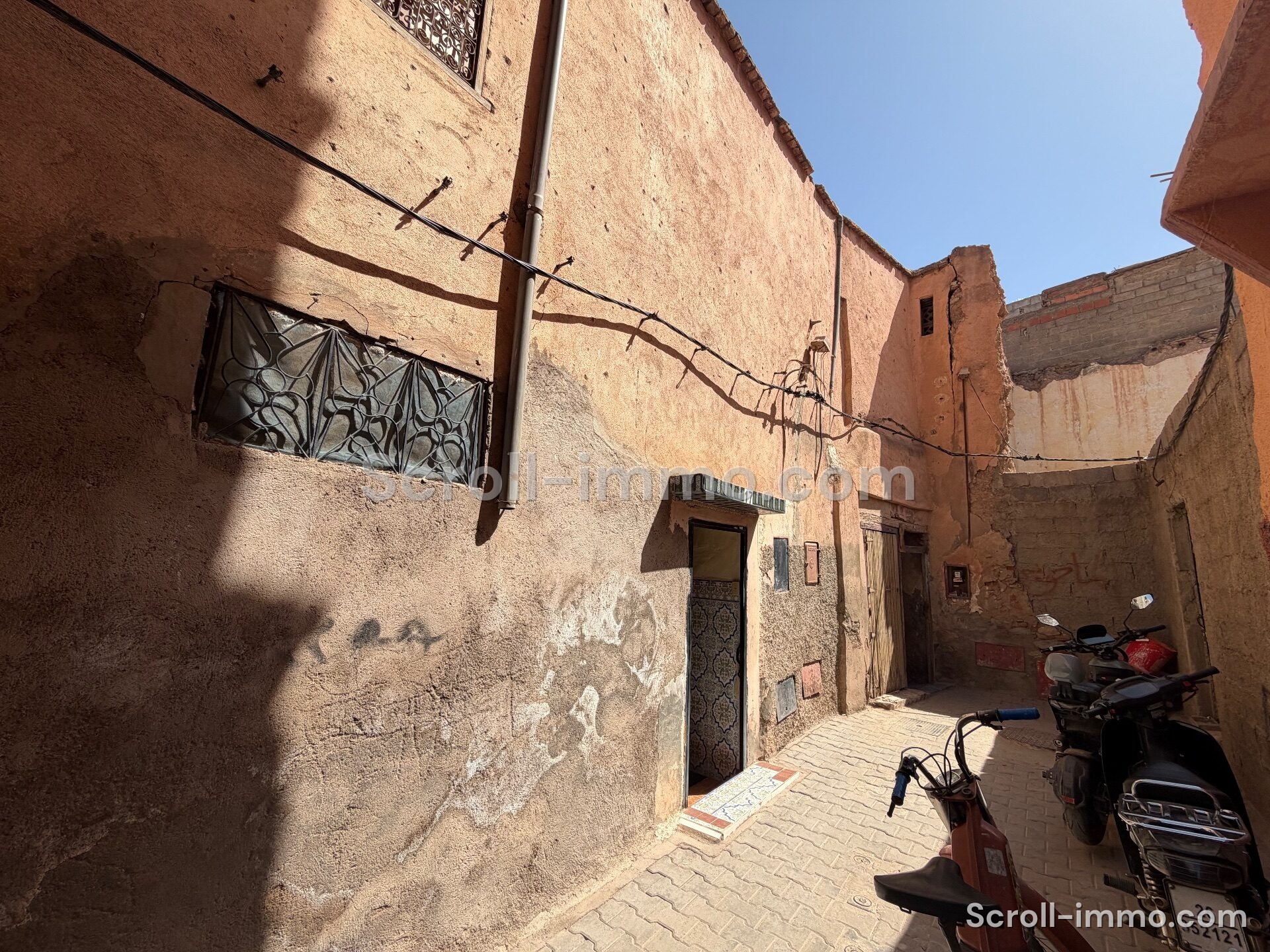 Riad a démolir – 317m² à Bab Doukkala