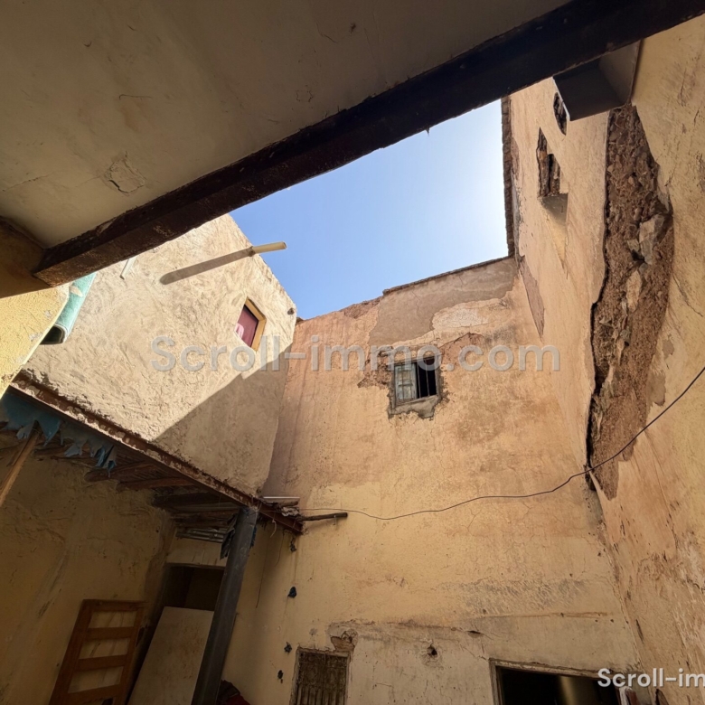 Riad a démolir – 317m² à Bab Doukkala