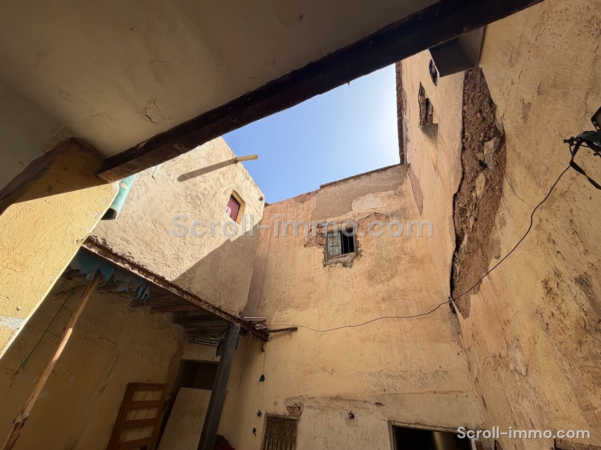 Riad a démolir – 317m² à Bab Doukkala