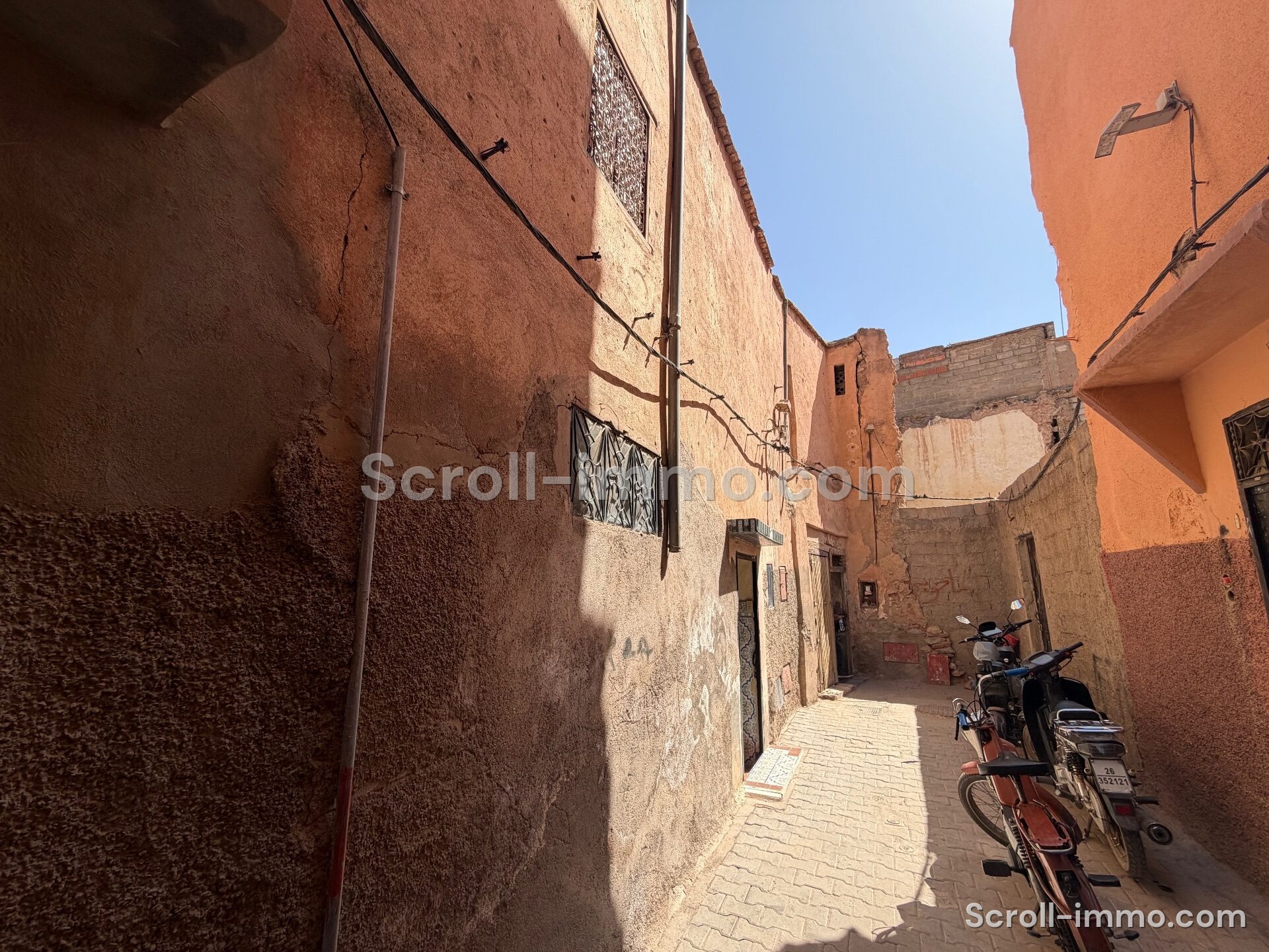 Riad a démolir – 317m² à Bab Doukkala