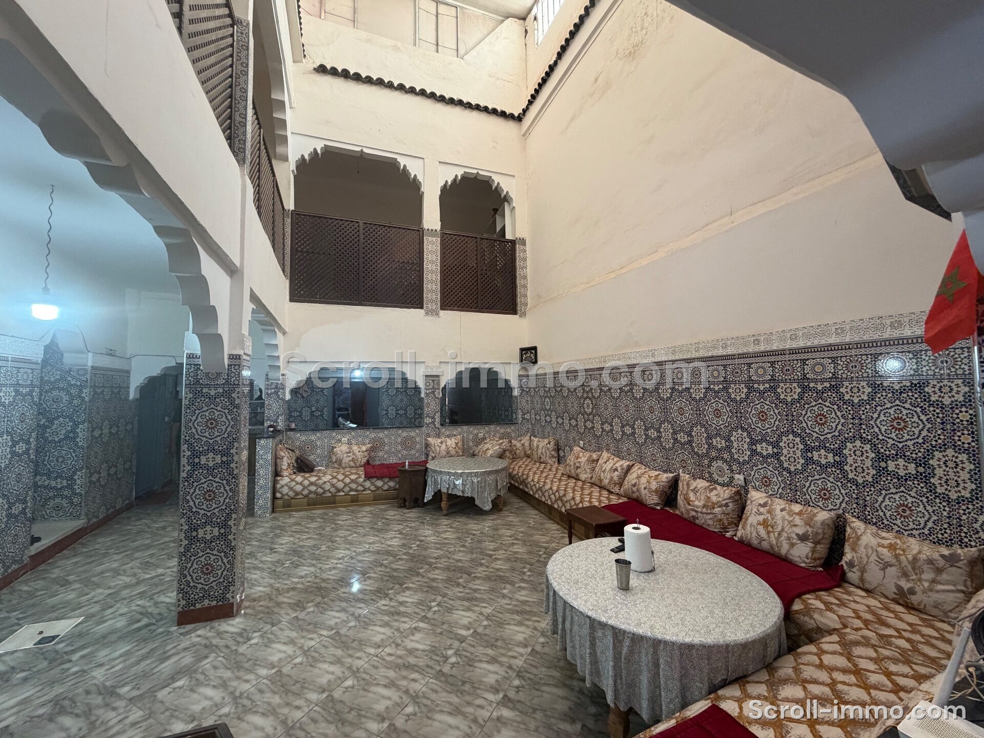 Riad authentique – 214m² à Zaouia